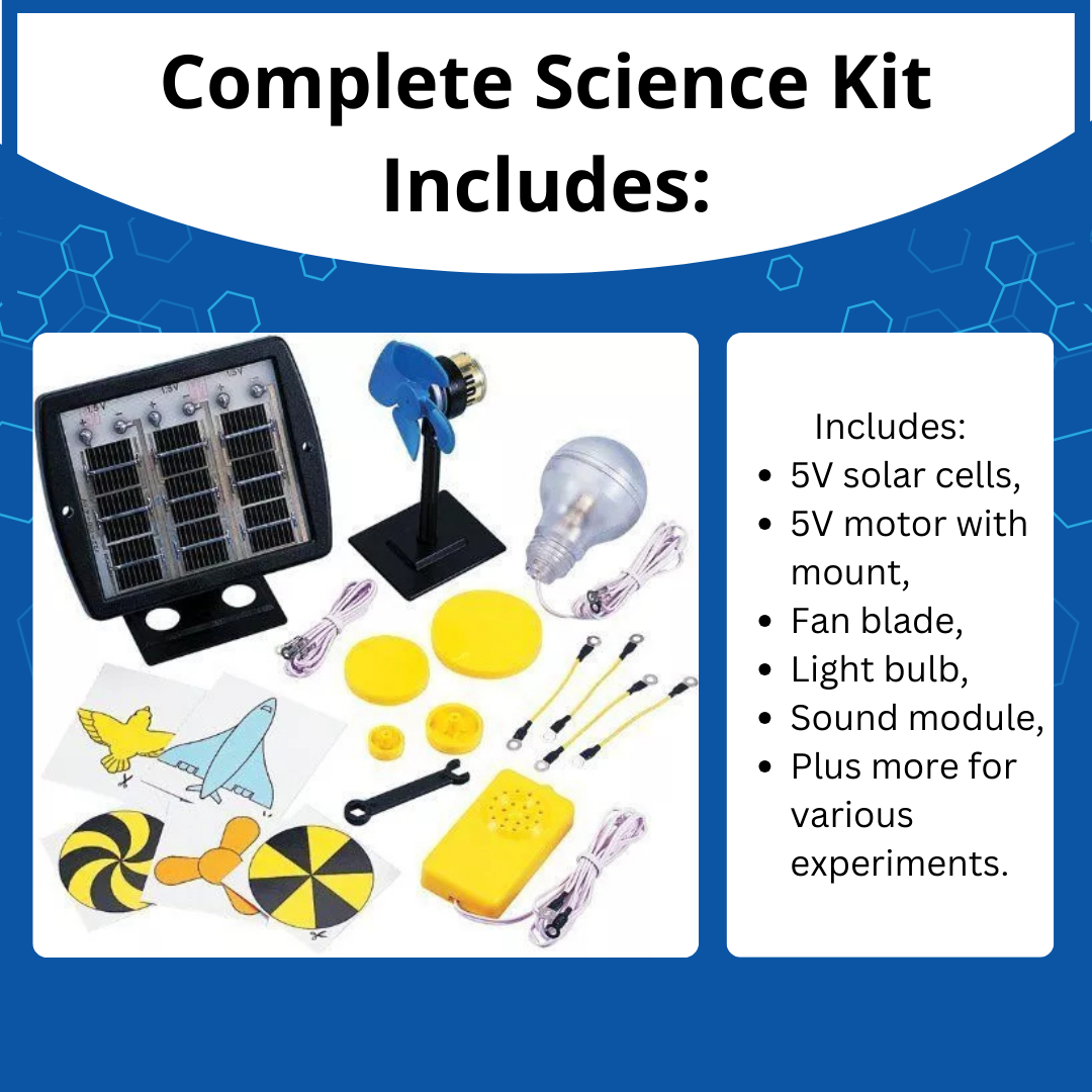 Solar Deluxe Educational Science Kit