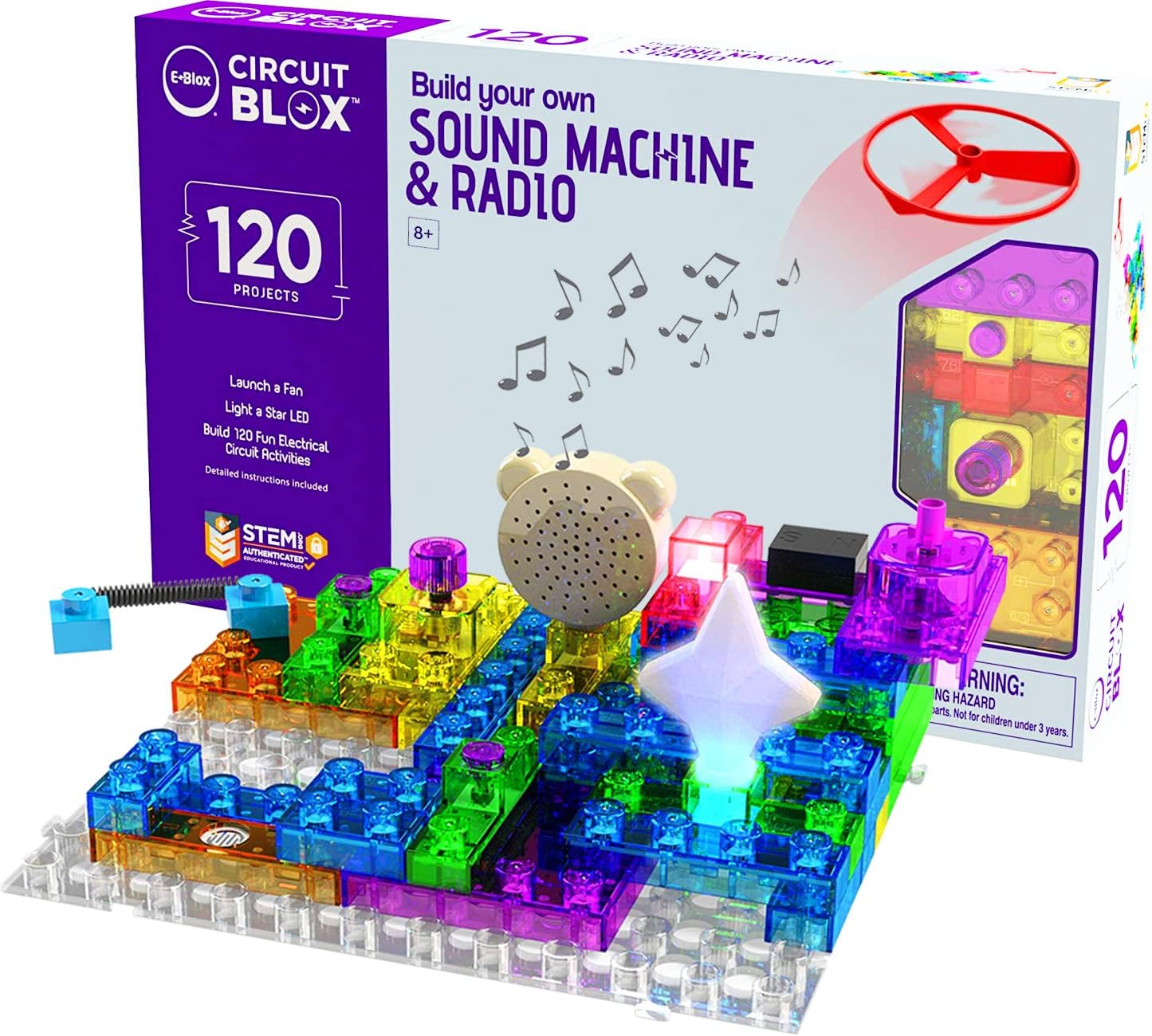 E Blox Sound Machine and Radio Cyntech