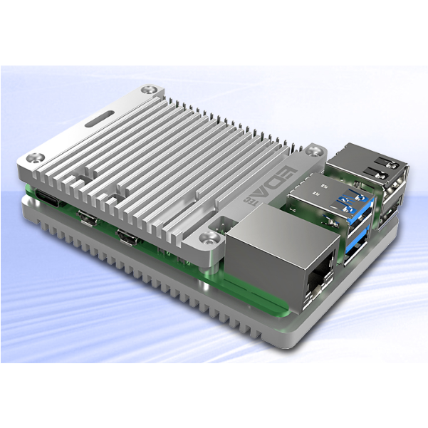 Raspberry Pi5 Passive Cooling CNC Case - Open