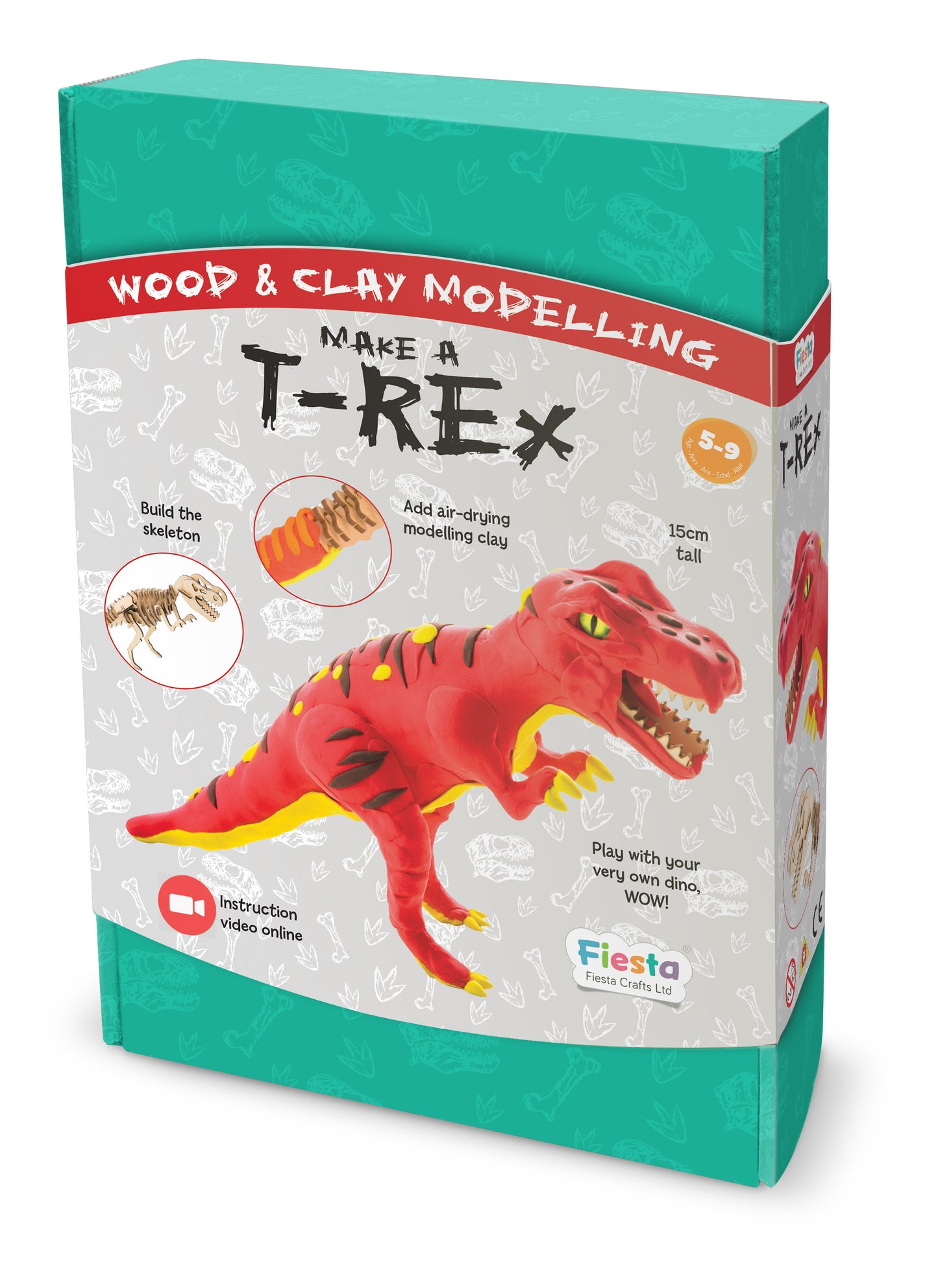 T-Rex Wood and Clay Craft Kit