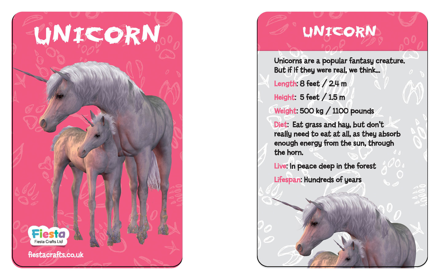 Unicorn Wood and Clay Craft Kit