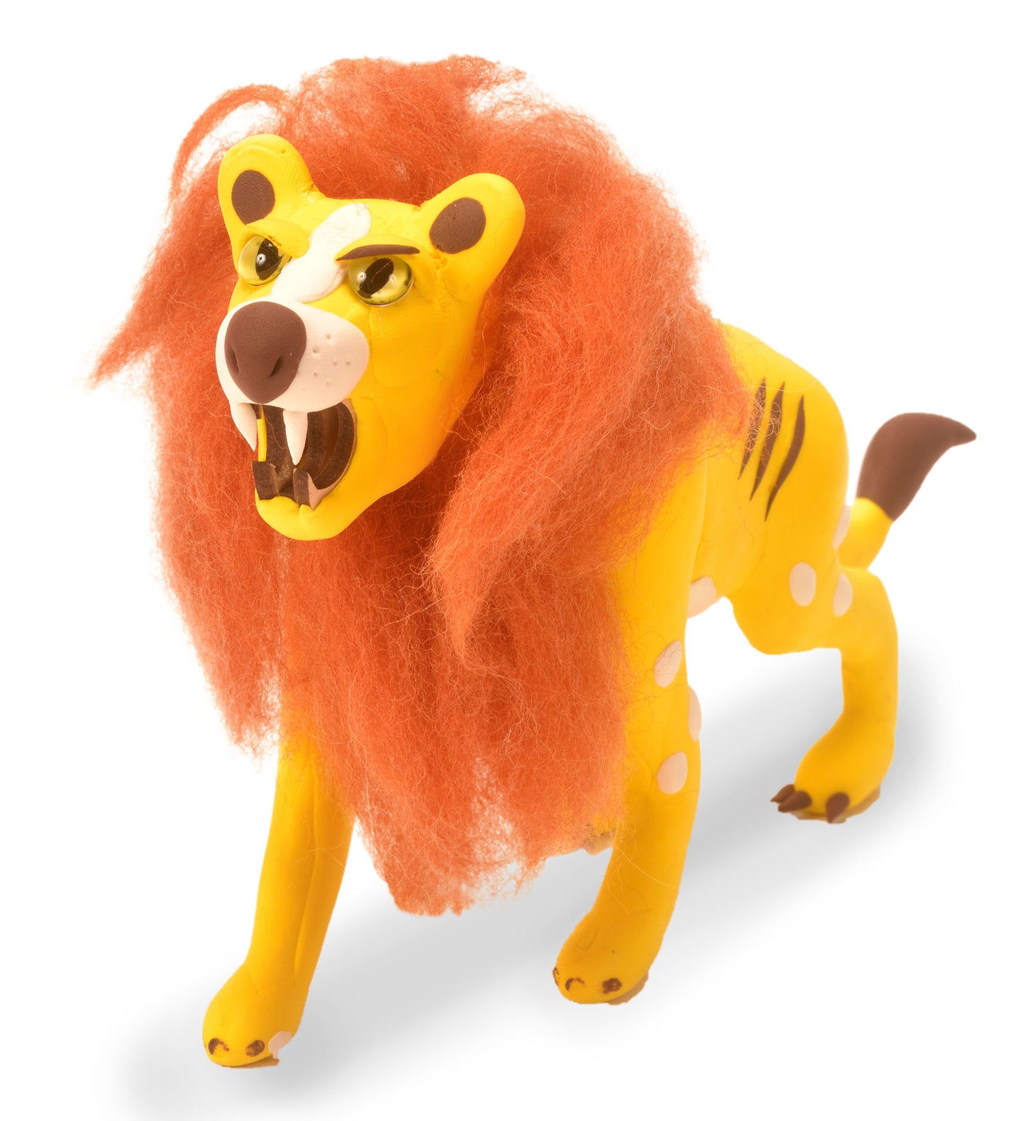 Lion Wood and Clay Craft Kit