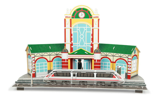 3D Train Station - Construction Craft
