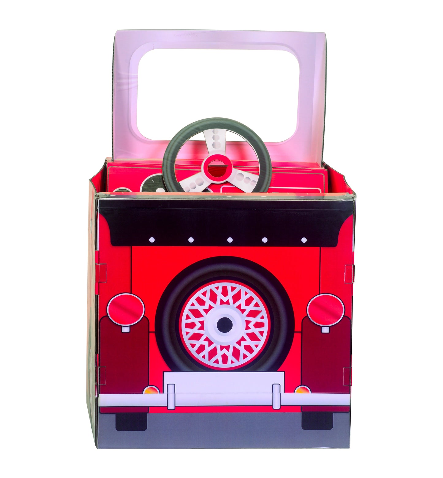 Wearable Red Car - Card Craft