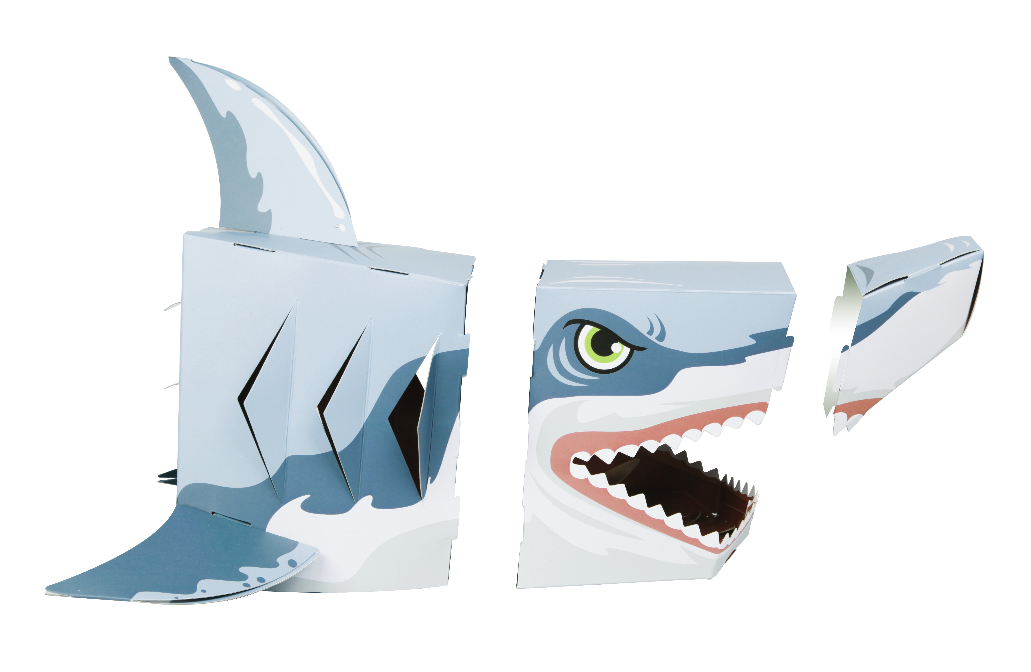 Shark 3D Mask - Card Craft