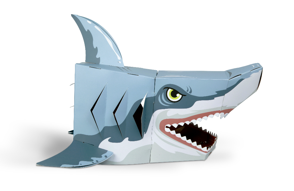 Shark 3D Mask - Card Craft