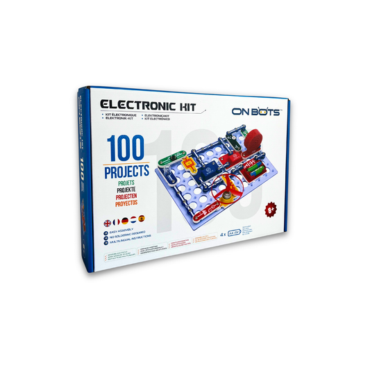 On Bots 100 Science Kit – Teach Children Electronics | Educational STEM Toy for Age 8+