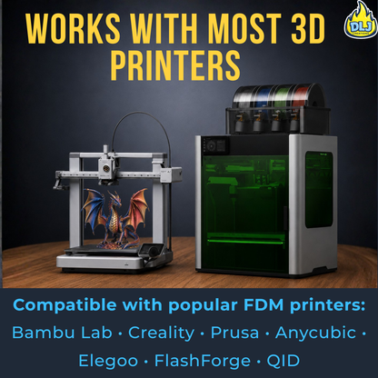 Silk PLA 3D Printer Filament 1.75mm – 1kg Spool