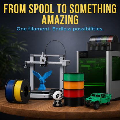 Premium PLA 3D Printer Filament 1.75mm – 1kg Spool