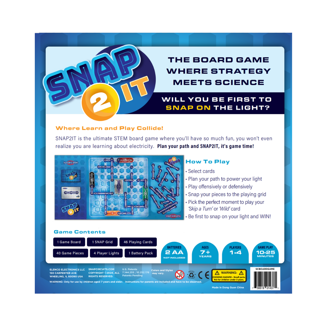 Snap Circuits SNAP 2 IT Boardgame