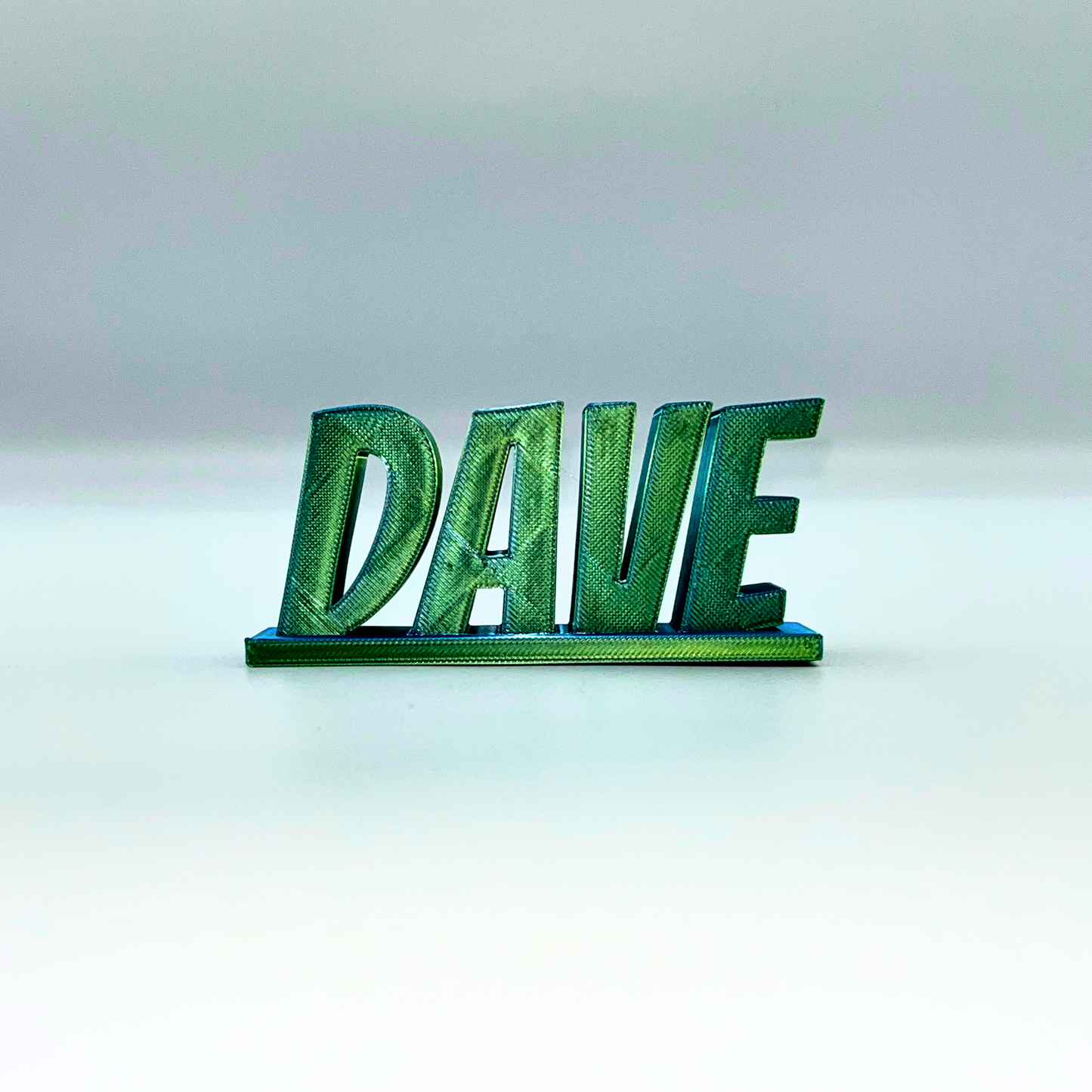 Personalised Comic Book Style 3D Printed Desk Name Sign | Custom Gamer & Desk Decor Gift | Comic Style Name Plaque