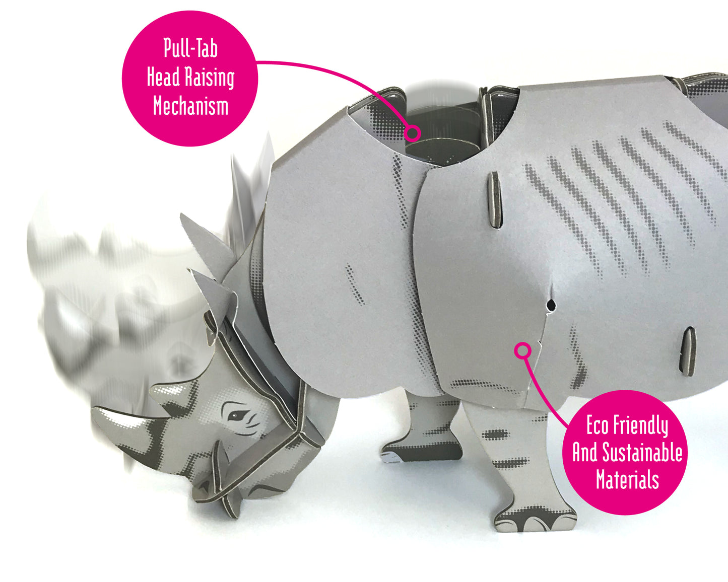 Build Your Own Moving White Rhino