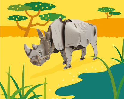 Build Your Own Moving White Rhino
