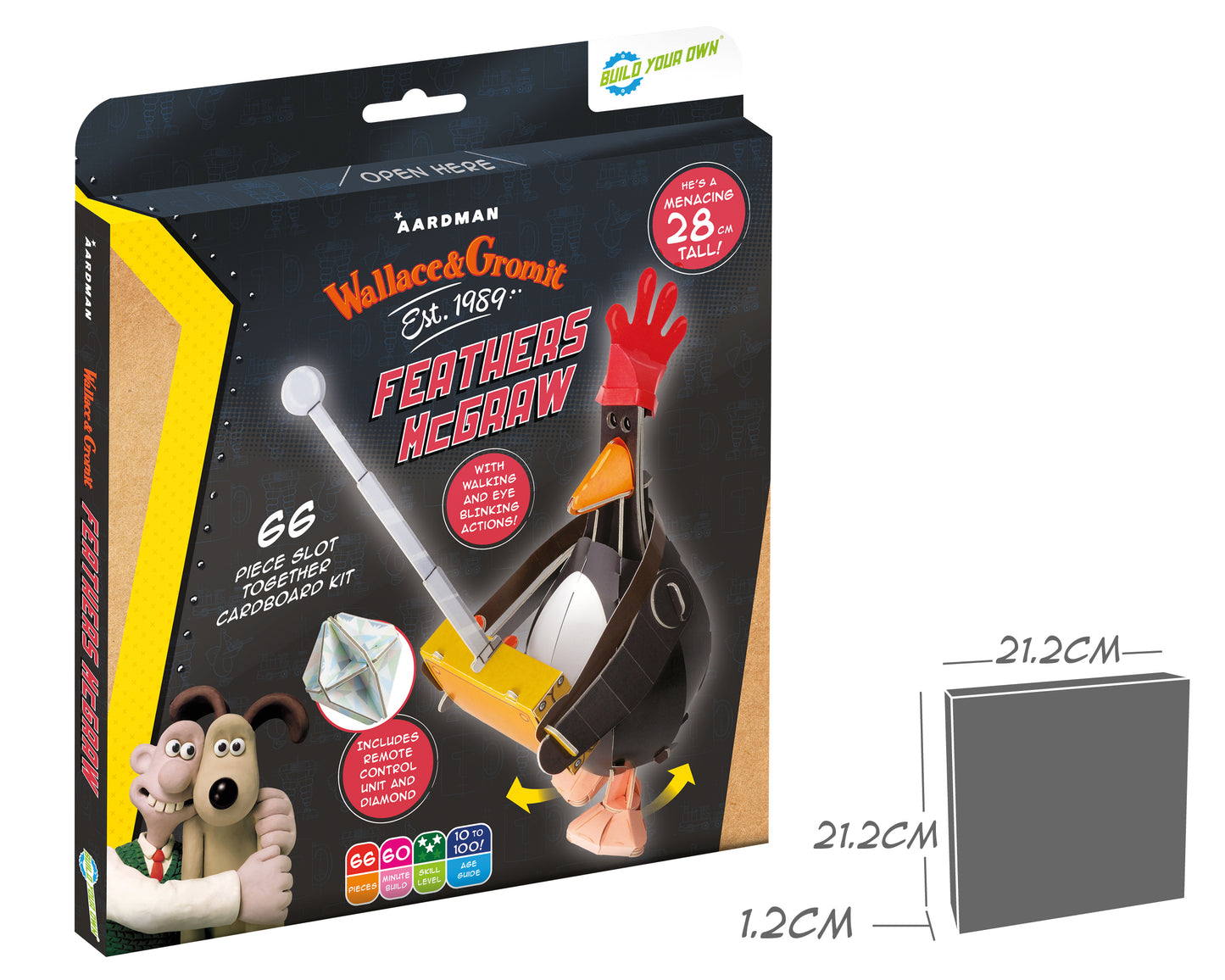 Build Your Own Feathers McGraw from Wallace and Gromit