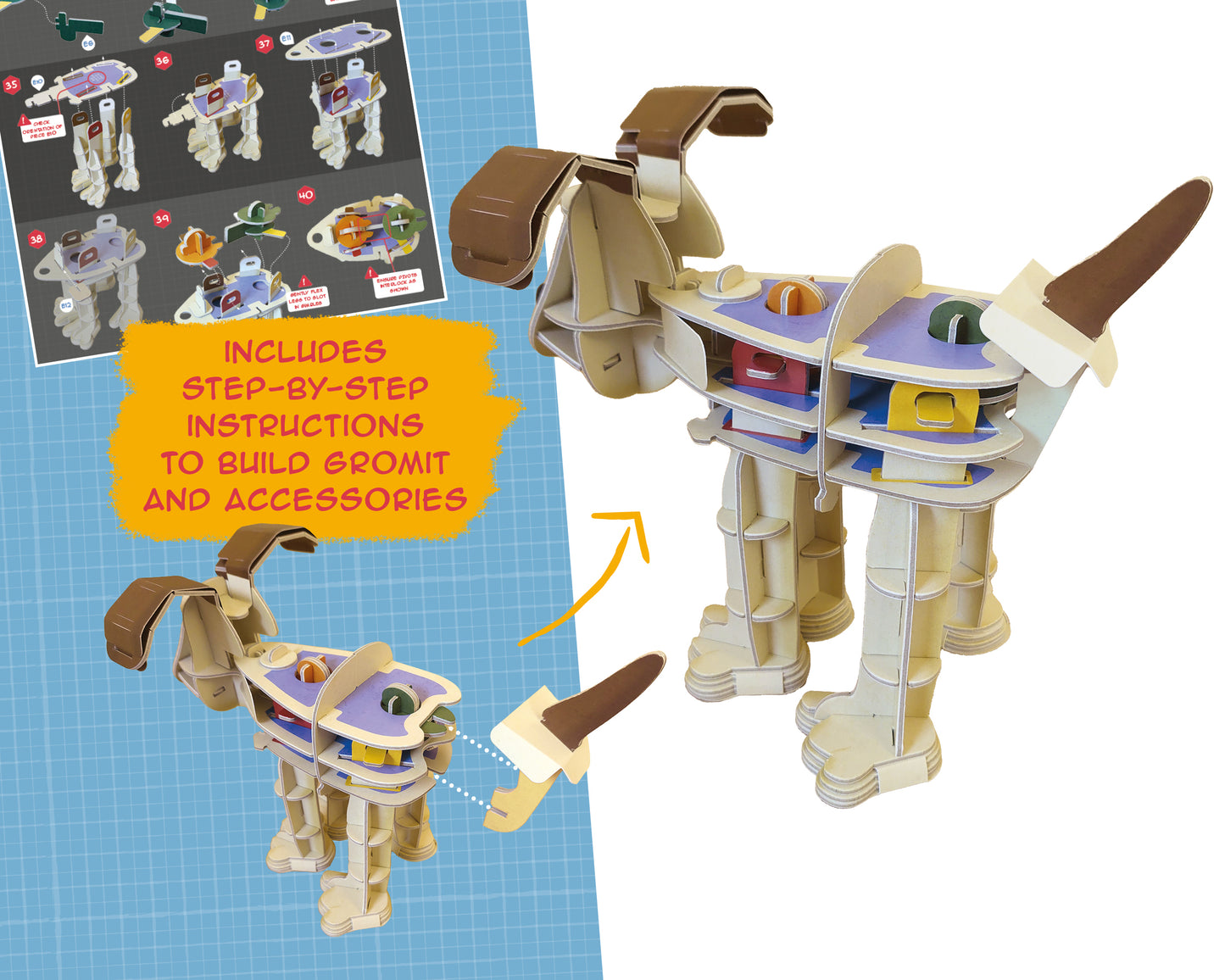 Build Your Own Gromit from Wallace and Gromit