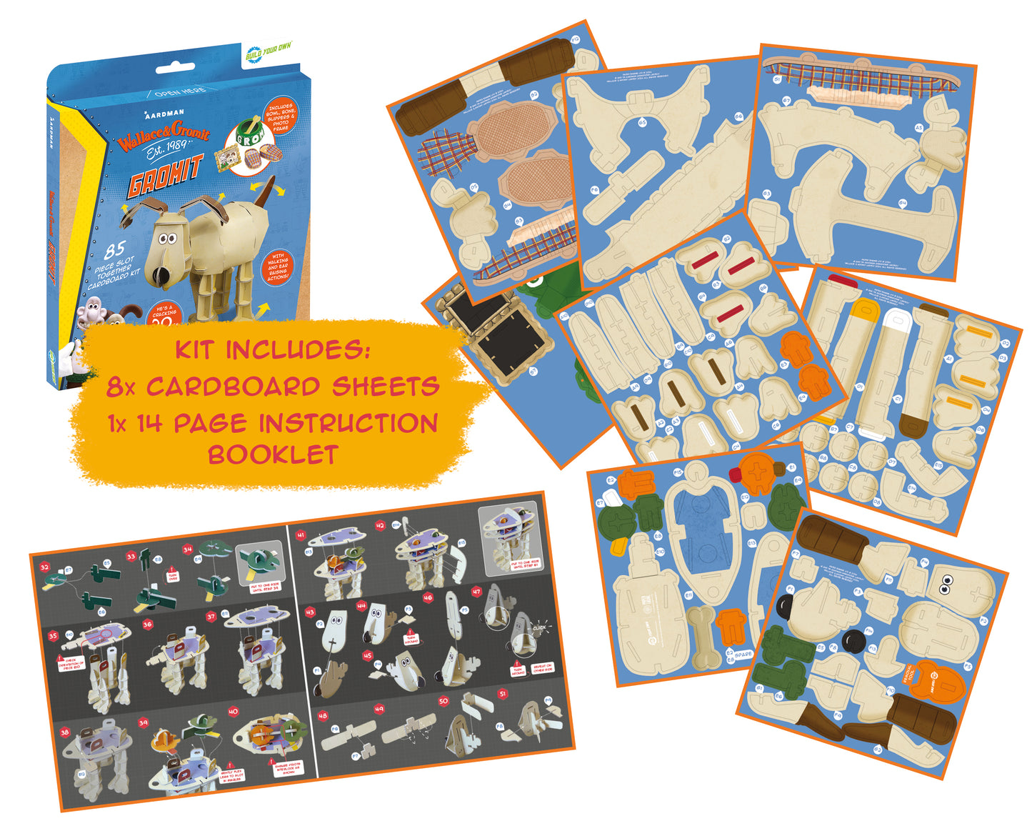 Build Your Own Gromit from Wallace and Gromit