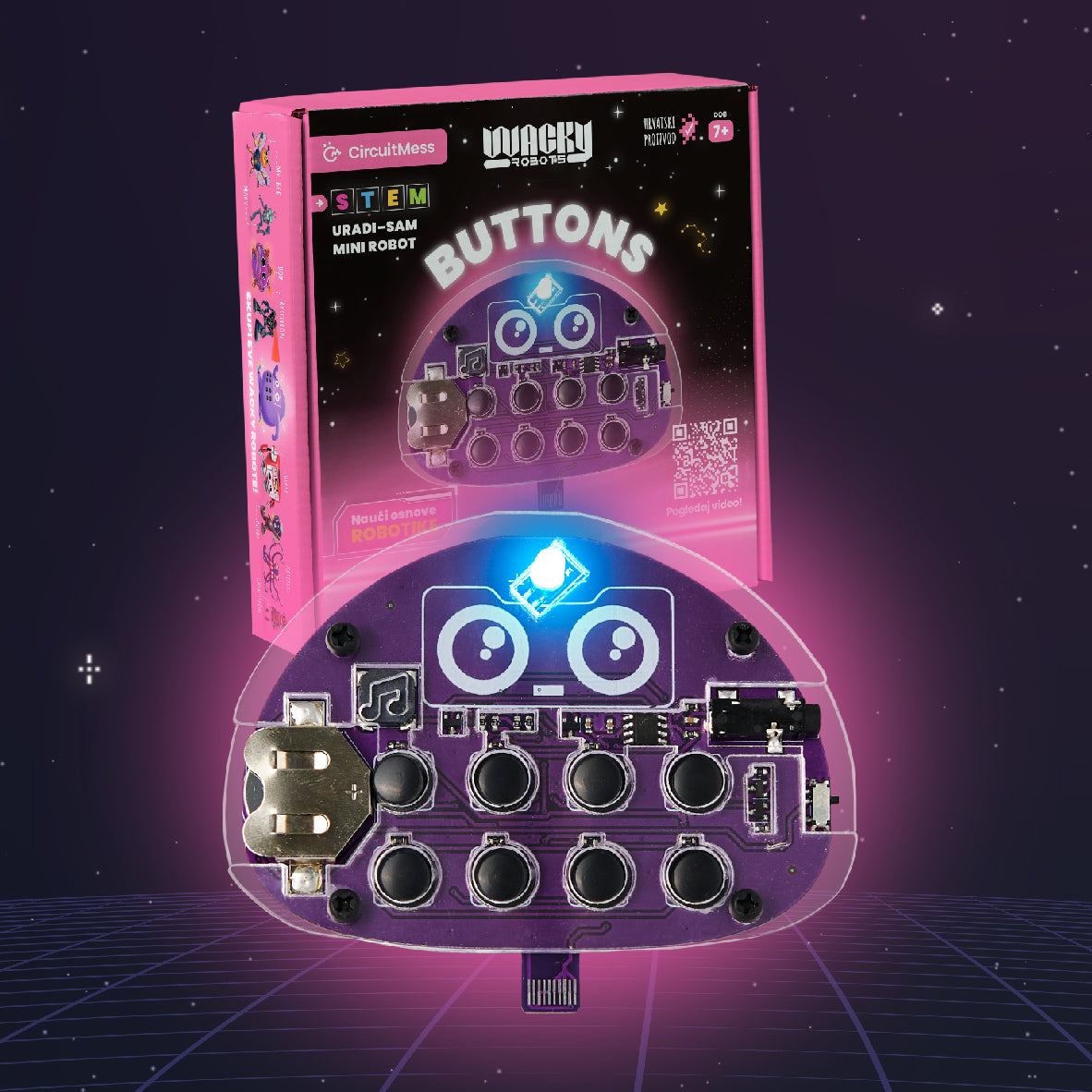 CircuitMess Wacky Robots - Buttons
