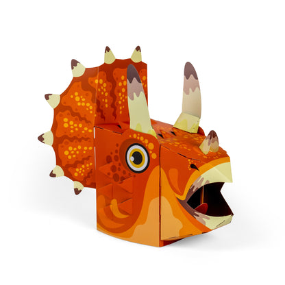 Triceratops 3D Mask Card Craft