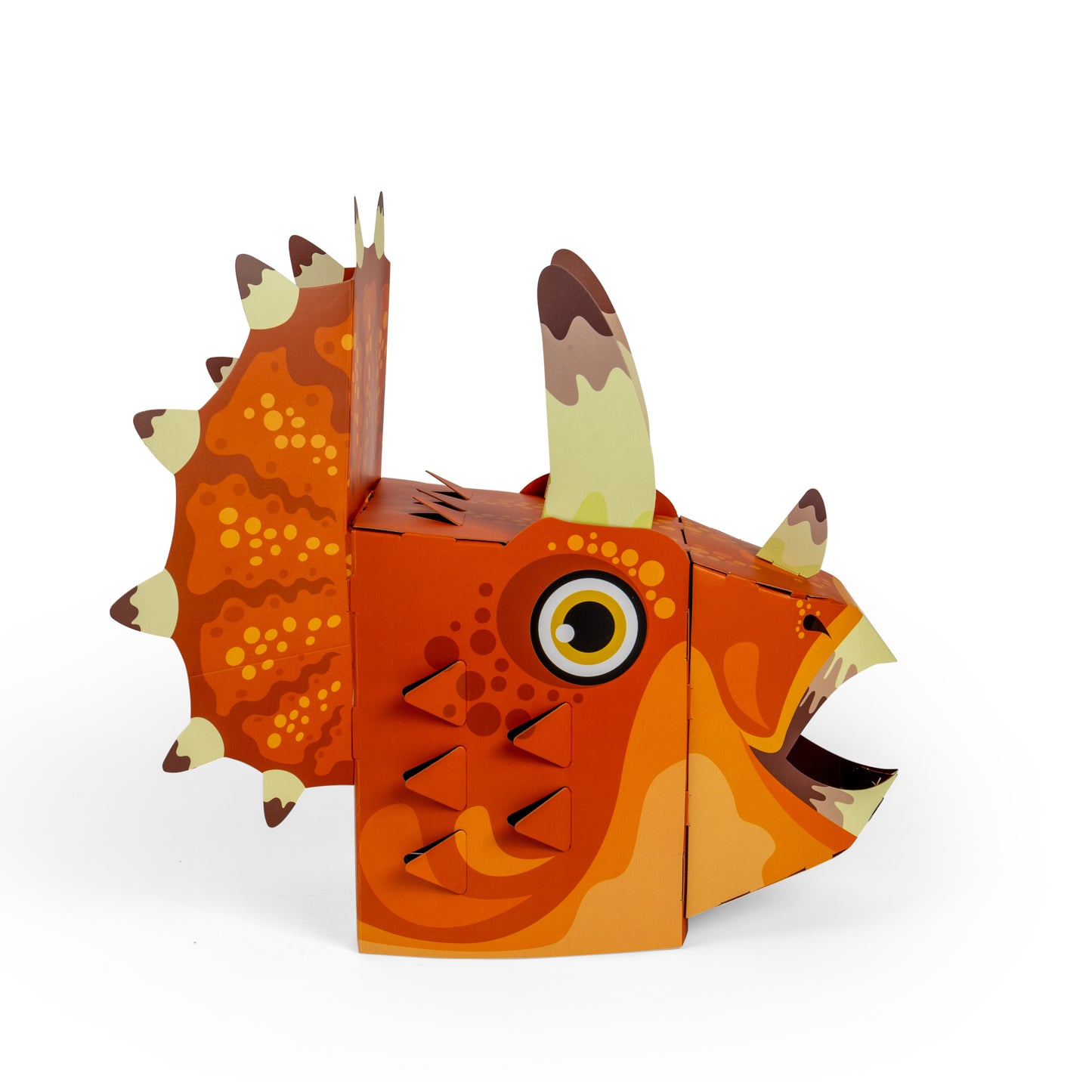 Triceratops 3D Mask Card Craft