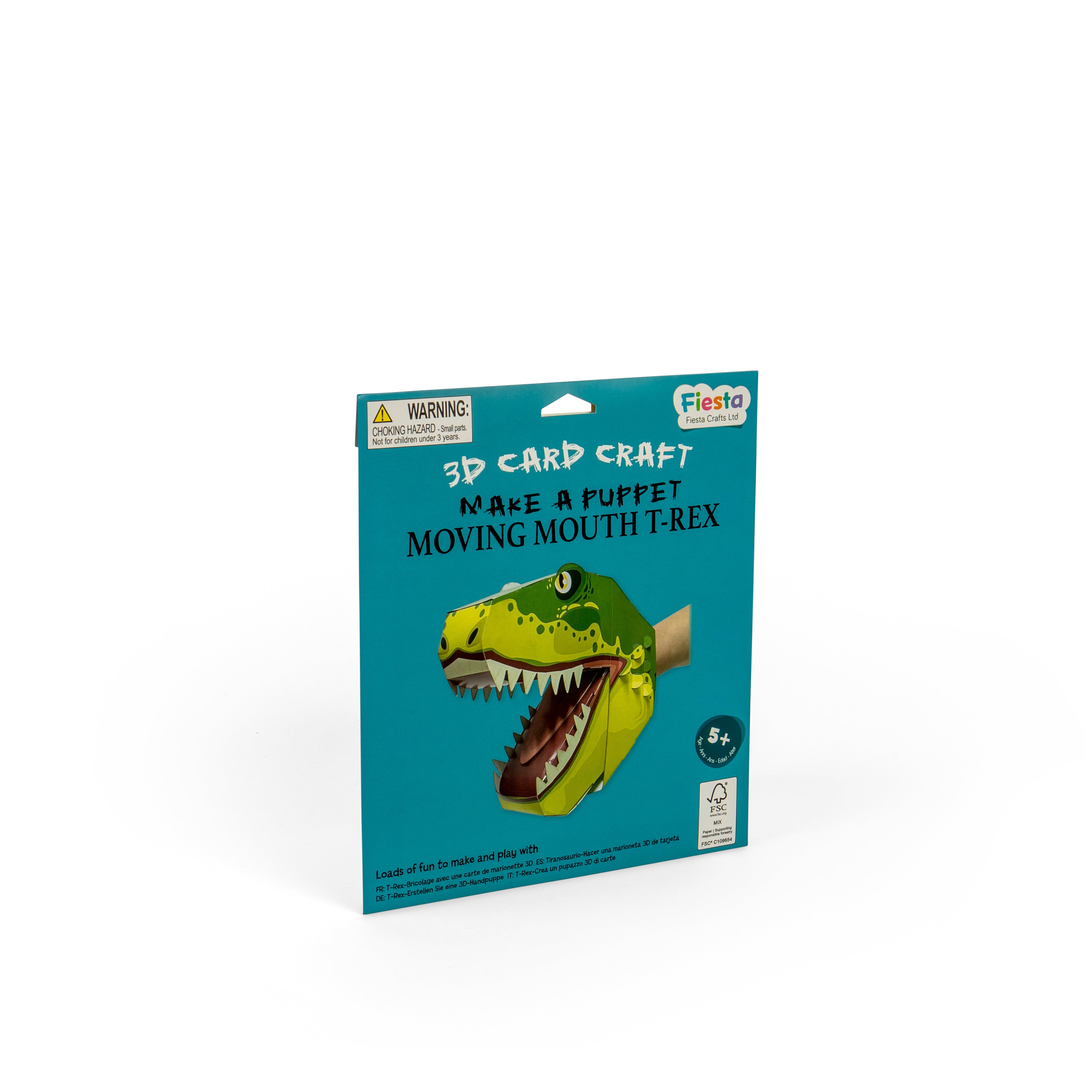 T-Rex Puppet Craft Kit – Cyntech Educational STEM Toys