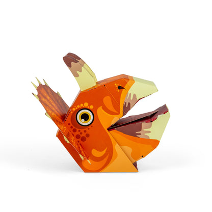 Triceratops Puppet Craft Kit