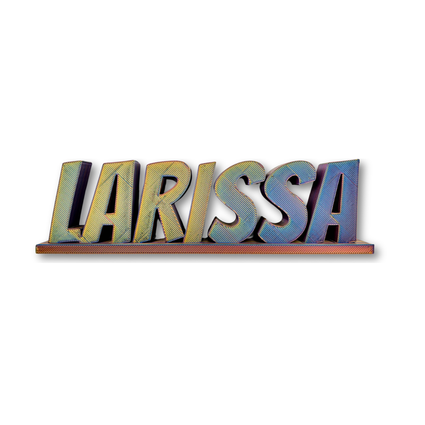 Personalised Comic Book Style 3D Printed Desk Name Sign | Custom Gamer & Desk Decor Gift | Comic Style Name Plaque