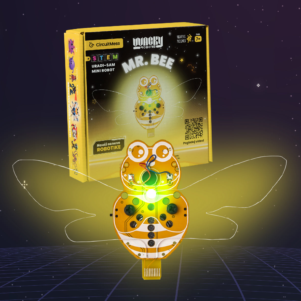 CircuitMess Wacky Robots - Mr Bee