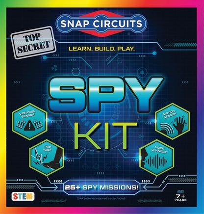 Snap Circuits® Spy Kit | 25+ Activities | STEM Educational Toy for Kids 7 +