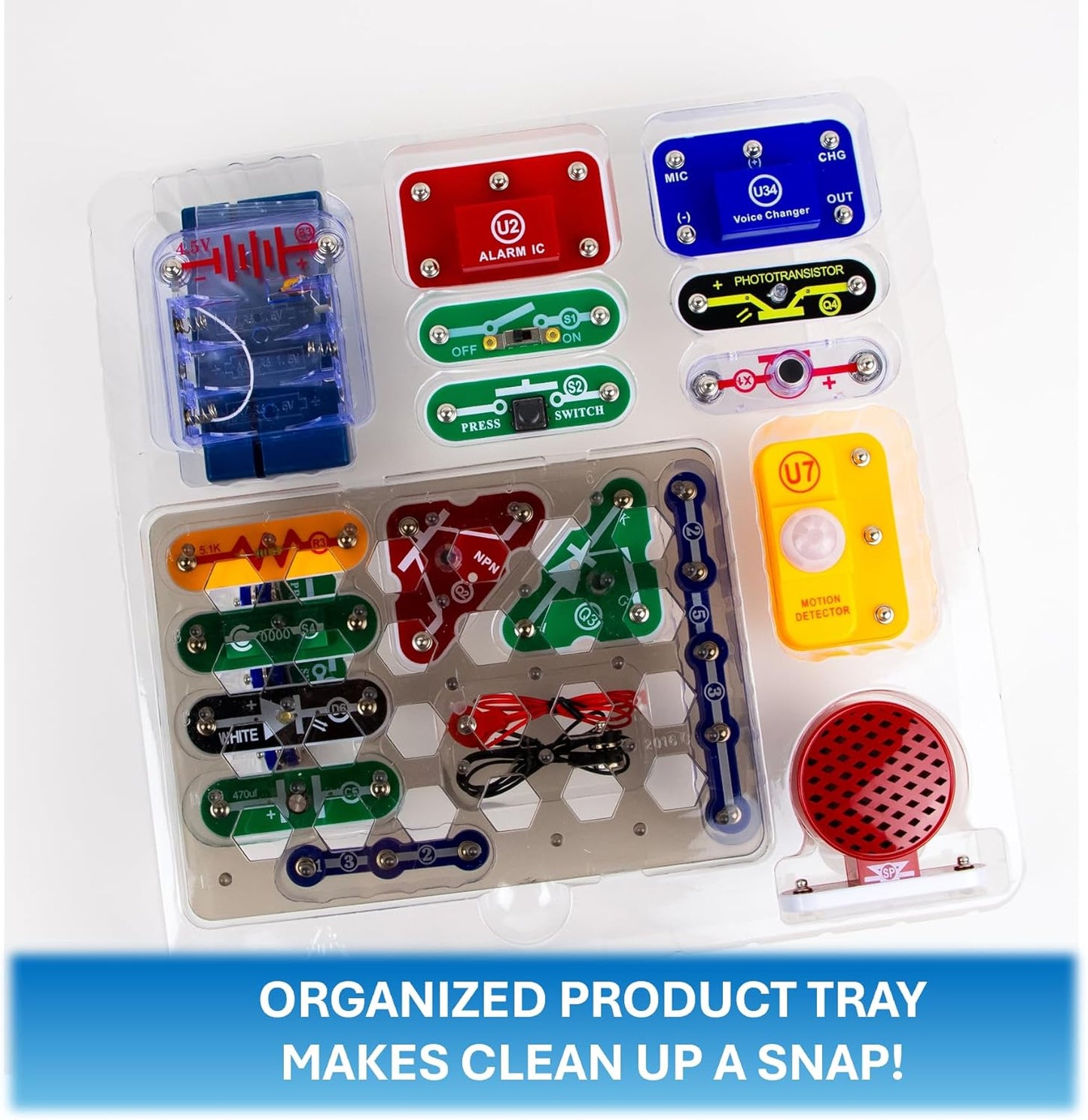 Snap Circuits® Spy Kit | 25+ Activities | STEM Educational Toy for Kids 7 +
