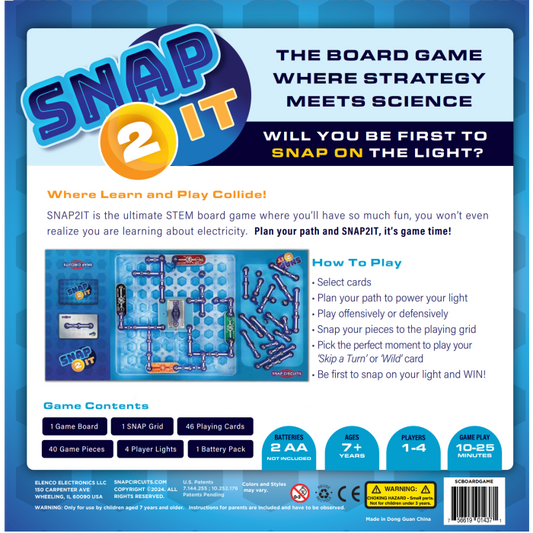 Snap Circuits SNAP 2 IT Boardgame