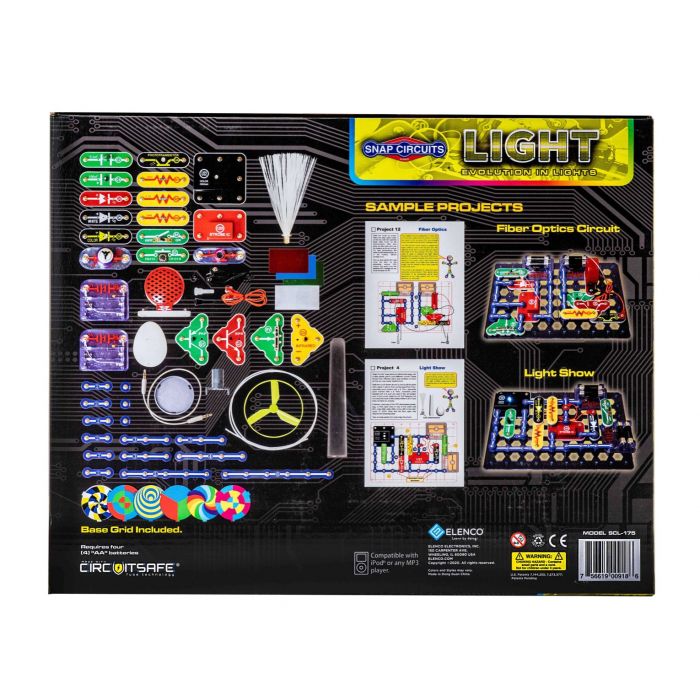 Snap Circuits Light (SCL-175) – Cyntech Educational STEM Toys