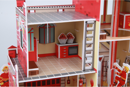 3D Fire Station - Construction Craft