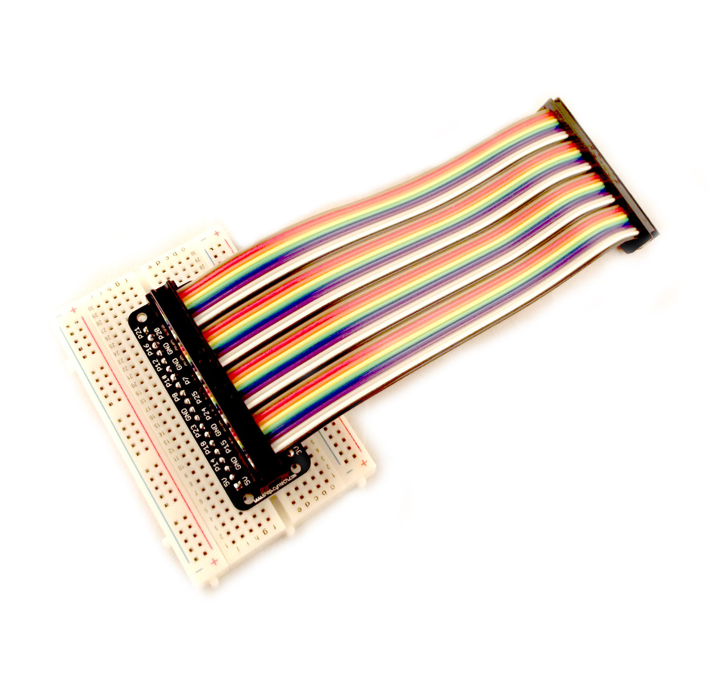 40 Way Raspberry Split Mini+ Assembled for B+, Pi2 and Pi3