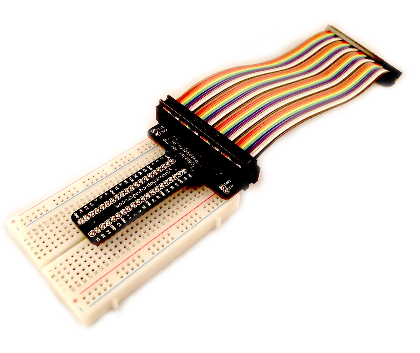40 Way Raspberry Split+ Assembled for B+, Pi2 and Pi3