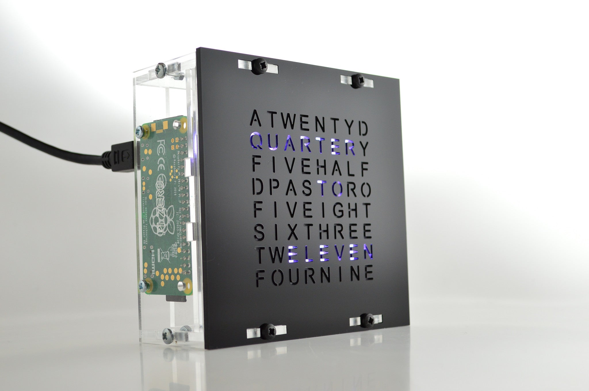 Wordclock Kit – Cyntech Educational STEM Toys