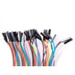 Raspberry Pi compatible Jumper Wires (Female/Female) 200mm - 40 way - Tear Off Strips