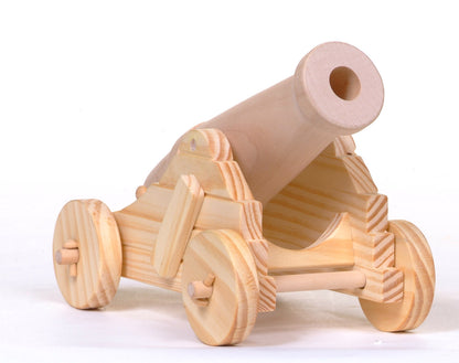 Build Your Own Wooden FIRING Cannon Kit!