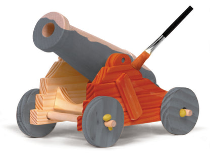 Build Your Own Wooden FIRING Cannon Kit!