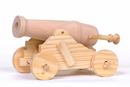 Build Your Own Wooden FIRING Cannon Kit!