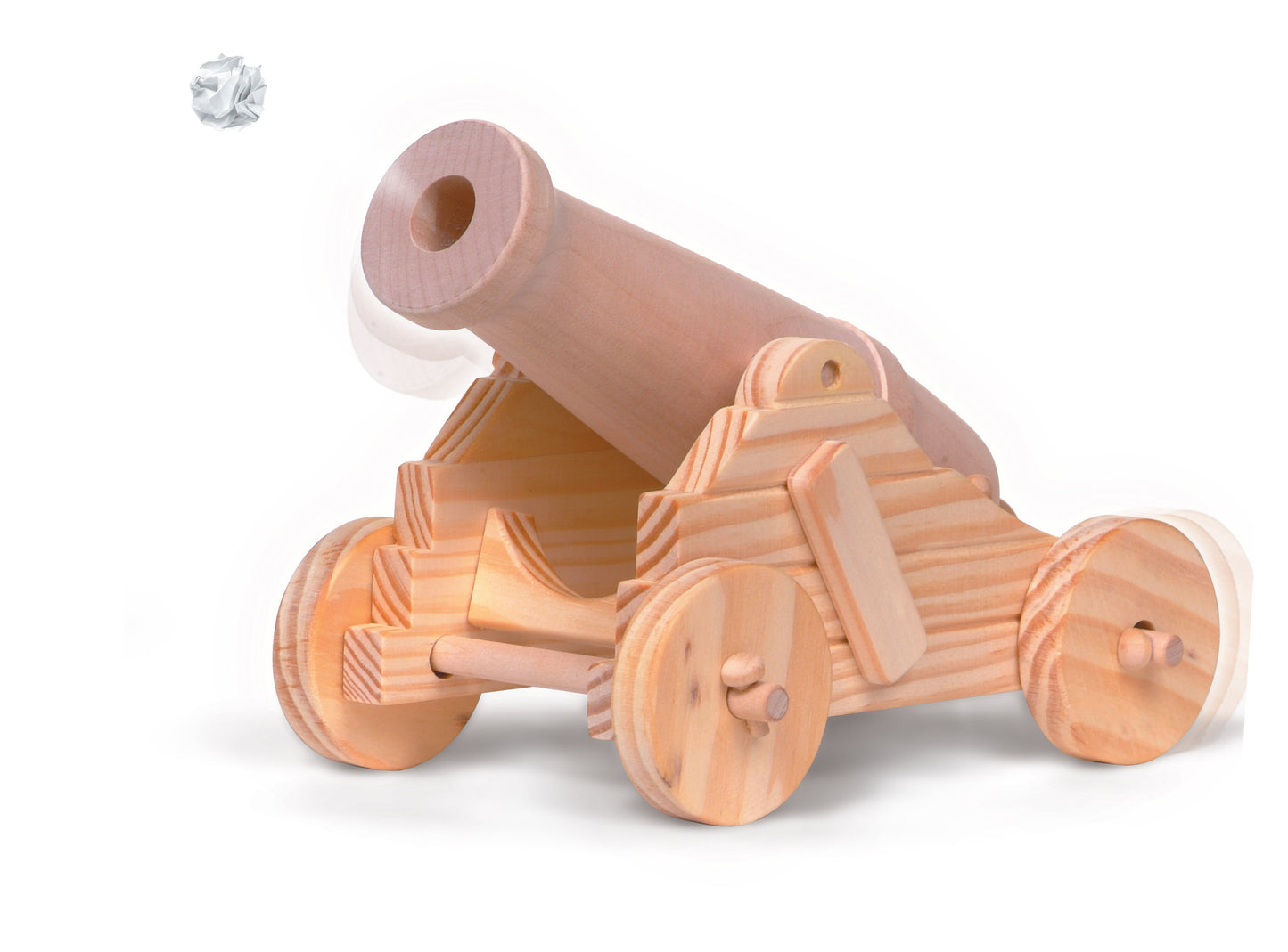 Build Your Own Wooden FIRING Cannon Kit!