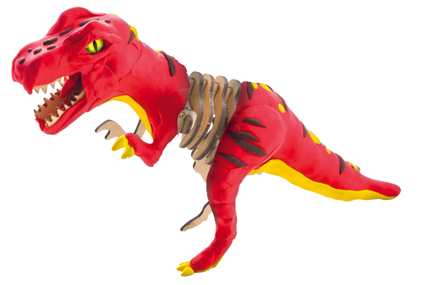 T-Rex Wood and Clay Craft Kit