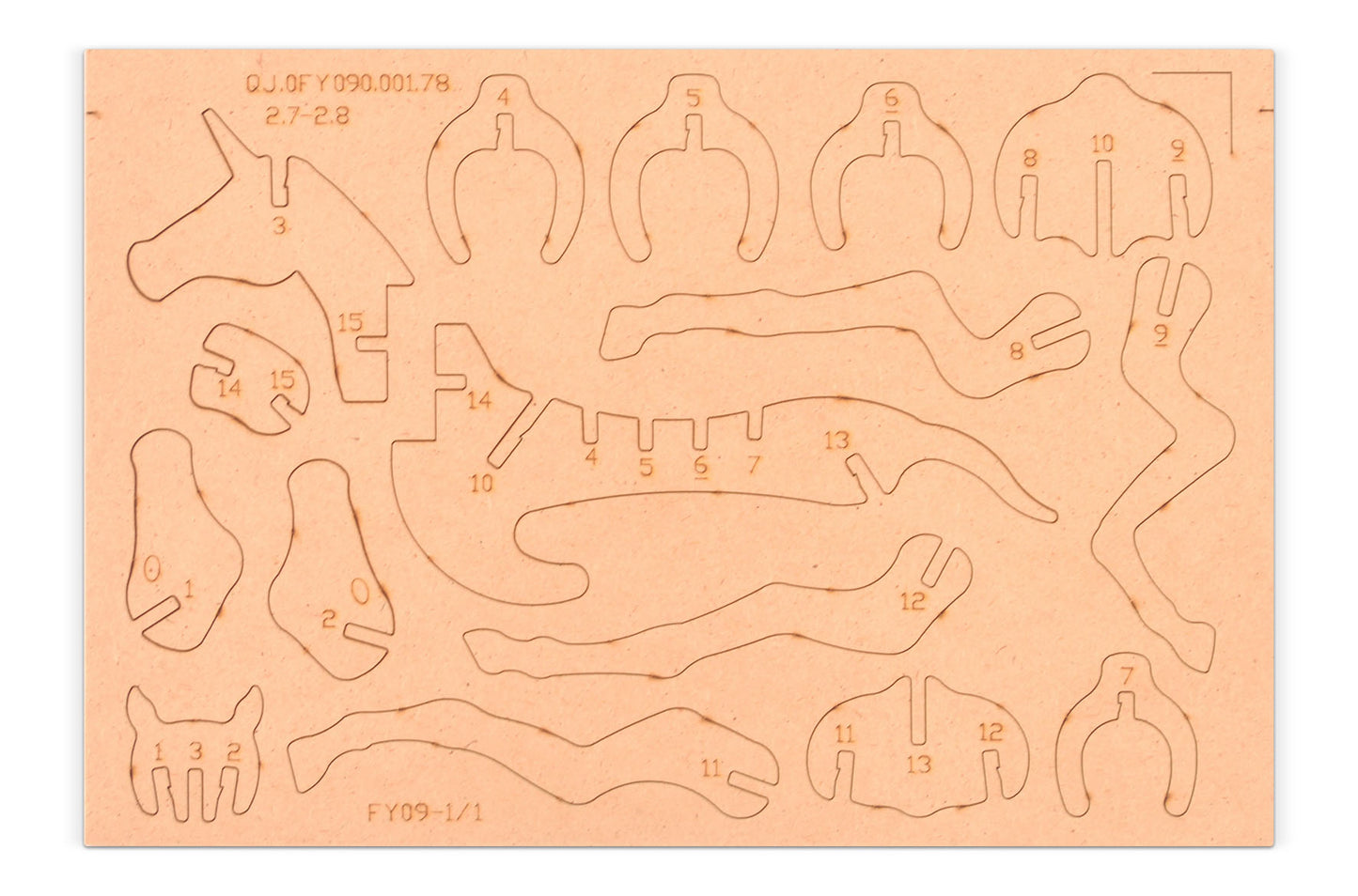 Unicorn Wood and Clay Craft Kit