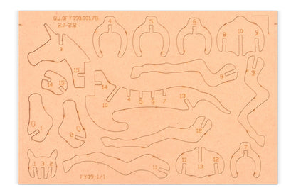 Unicorn Wood and Clay Craft Kit