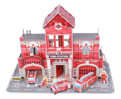 3D Fire Station - Construction Craft