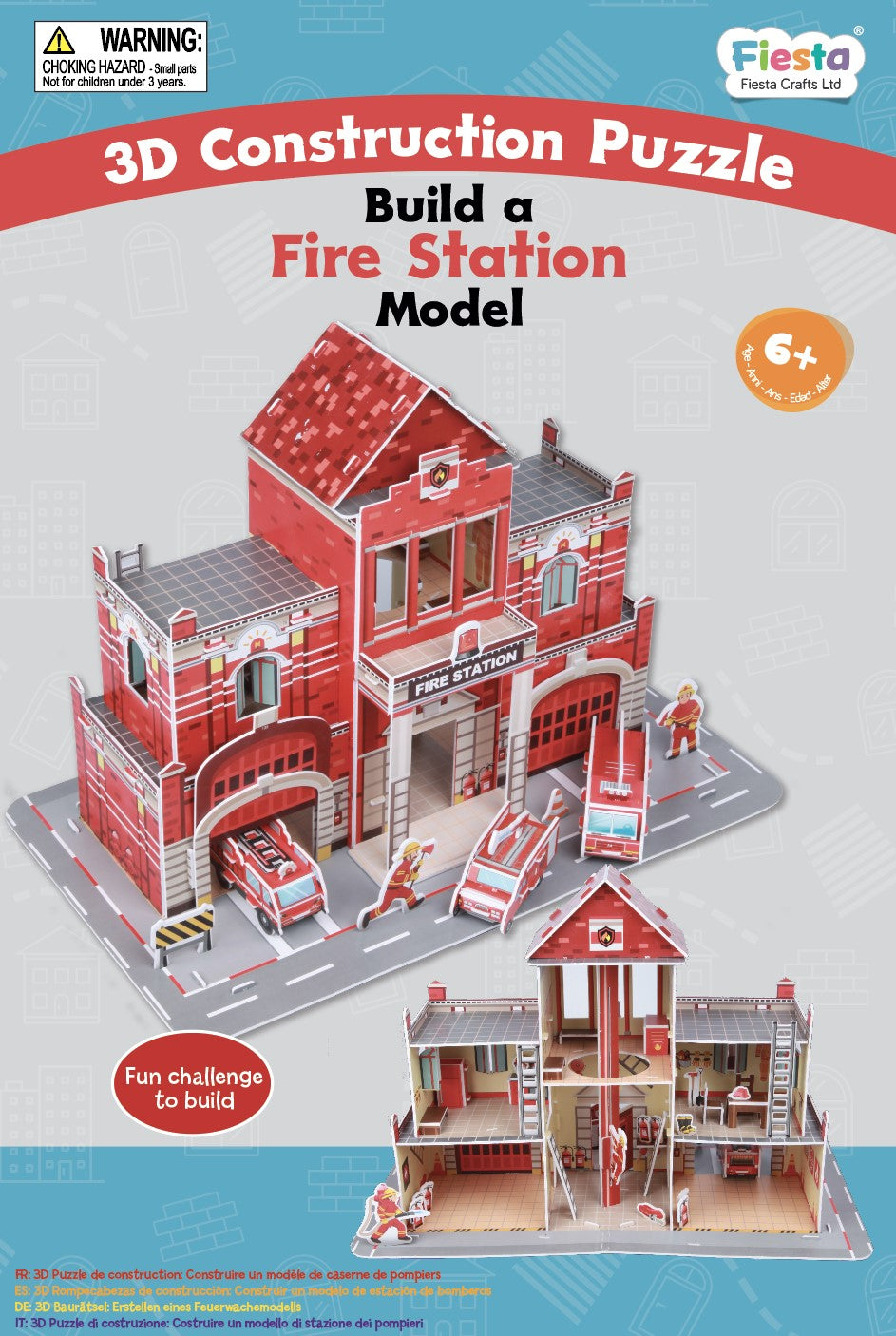 3D Fire Station - Construction Craft