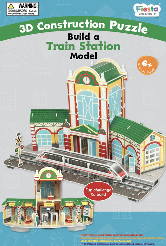 3D Train Station - Construction Craft