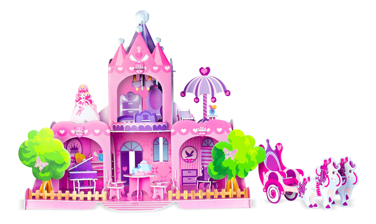 3D Princess Castle - Construction Craft