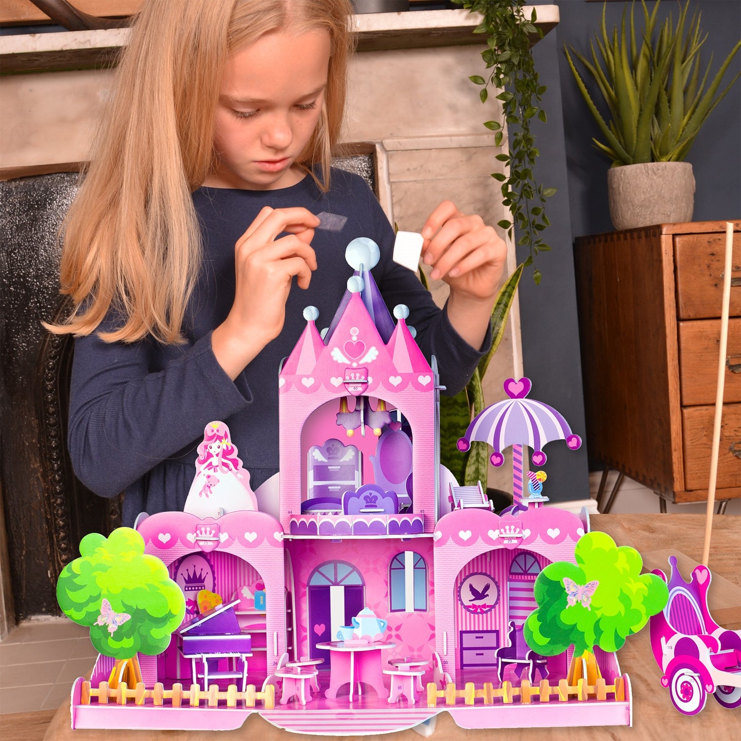 3D Princess Castle - Construction Craft
