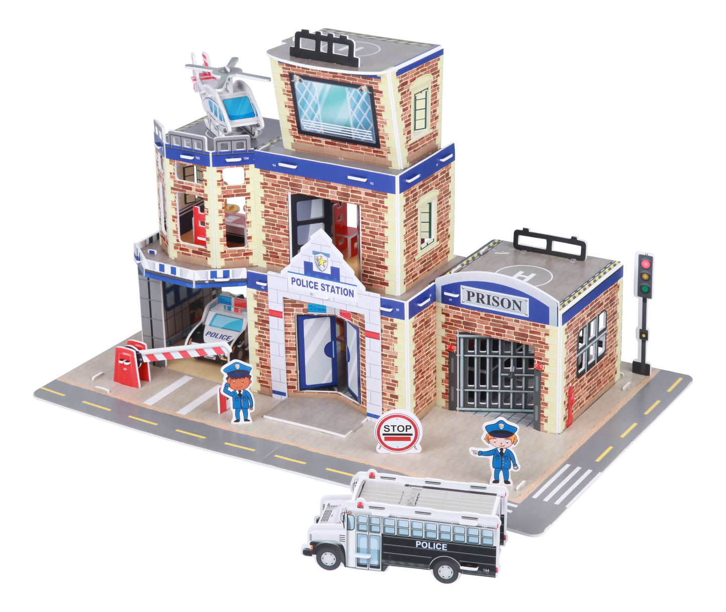 3D Police Station - Construction Craft