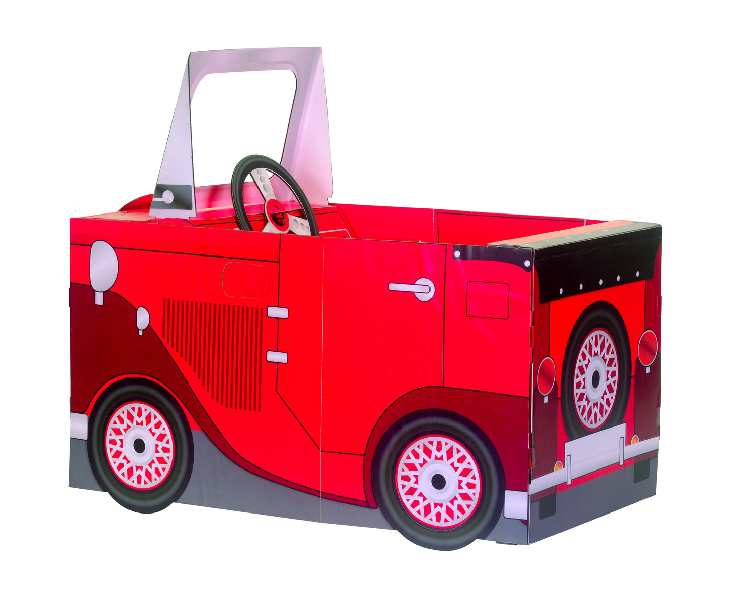 Wearable Red Car - Card Craft